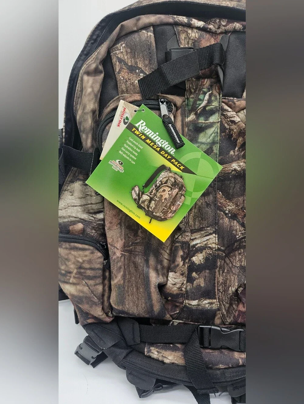 Remington Men's Camo Backpack - Brown/Black Woodland